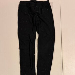 Cat & Jack Black Sparkle Girls' Leggings